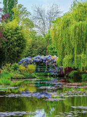 5035 4 wizard genius monets garden in france Fotomural Tejido No Tejido 192x260cm 4 Tiras | Yourdecoration.es