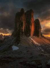 5065 4 wizard genius dolomites italy Fotomural Tejido No Tejido 192x260cm 4 Tiras | Yourdecoration.es