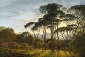 5436 8 wizard genius italian landscape with umbrella pines Fotomural Tejido No Tejido 384x260cm 8 Tiras d106523a b34f 4e39 b58c a063346b8ced | Yourdecoration.es