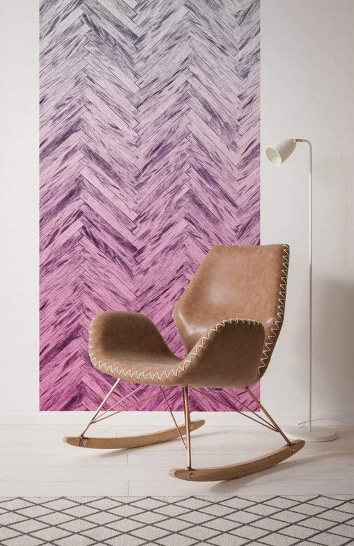 6000a vd1 komar herringbone pink Fotomural Tejido No Tejido 100x250cm 1 Tira Ambiente | Yourdecoration.es