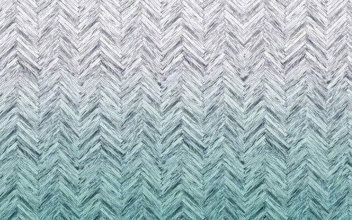 6000b vd4 komar herringbone mint Fotomural Tejido No Tejido 400x250cm 4 Tiras | Yourdecoration.es