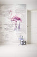 6007a vd2 komar pink flamingo Fotomural Tejido No Tejido 200x250cm 2 Tiras Ambiente | Yourdecoration.es