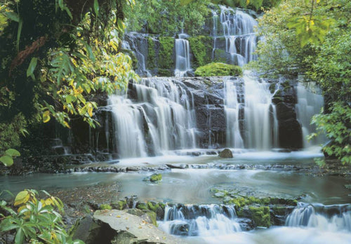 8 256 komar pura kaunui falls Fotomural 368x254cm | Yourdecoration.es