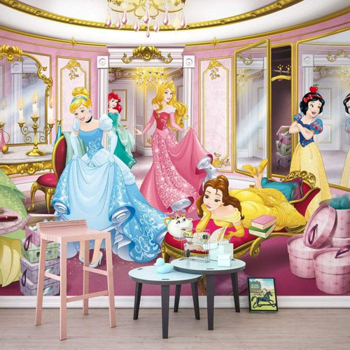 8 4108 komar disney princess mirror Fotomural 368x254cm 8 Partes Ambiente | Yourdecoration.es