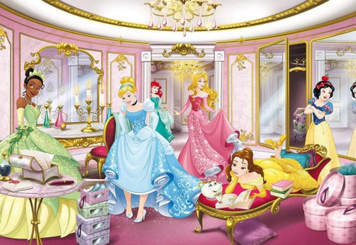 8 4108 komar disney princess mirror Fotomural 368x254cm 8 Partes | Yourdecoration.es