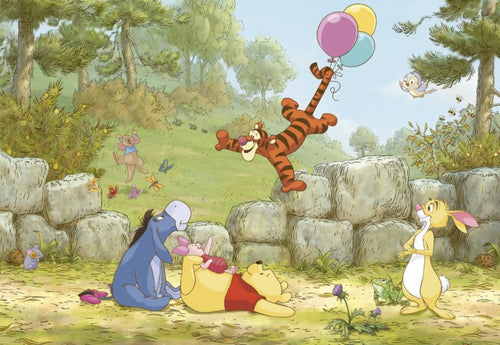 8 460 komar winnie pooh ballooning Fotomural 368x | Yourdecoration.es