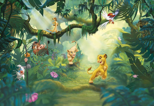 8 475 komar lion king jungle Fotomural 368x254cm | Yourdecoration.es