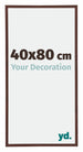 Annecy Plastico Marco de Fotos 40x80cm Marron Parte delantera Tamano | Yourdecoration.es