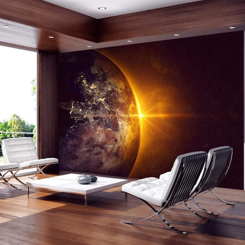 Artgeist Golden Earth Fotomural Tejido No Tejido Ambiente | Yourdecoration.es