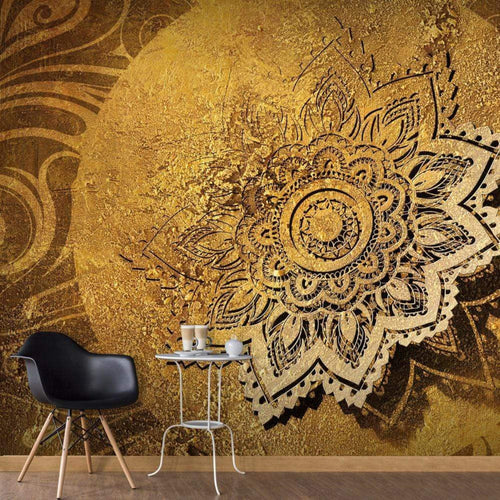 Artgeist Golden Illumination Fotomural Tejido No Tejido Ambiente | Yourdecoration.es