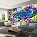 Artgeist Graffiti Violet Theme Fotomural Tejido No Tejido Ambiente | Yourdecoration.es