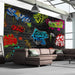 Artgeist Graffiti Wall Fotomural Tejido No Tejido Ambiente | Yourdecoration.es