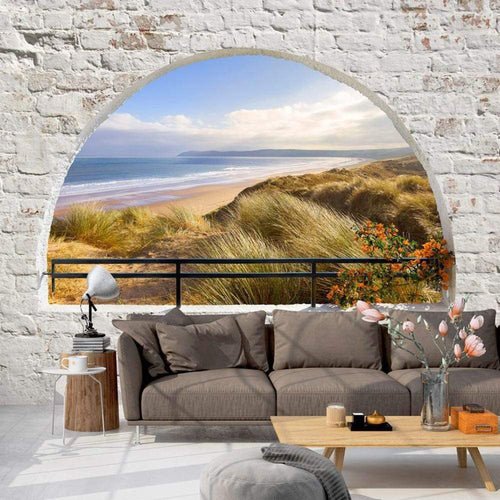 Artgeist Hidden Beach Fotomural Tejido No Tejido Ambiente | Yourdecoration.es