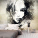 Artgeist Mysterious Girl Fotomural Tejido No Tejido Ambiente | Yourdecoration.es