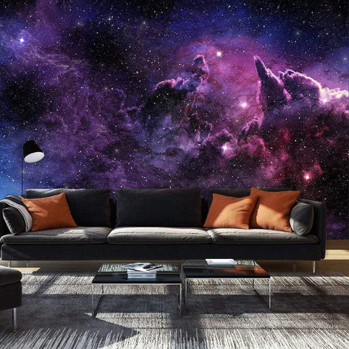 Artgeist Purple Nebula Fotomural Tejido No Tejido Ambiente | Yourdecoration.es