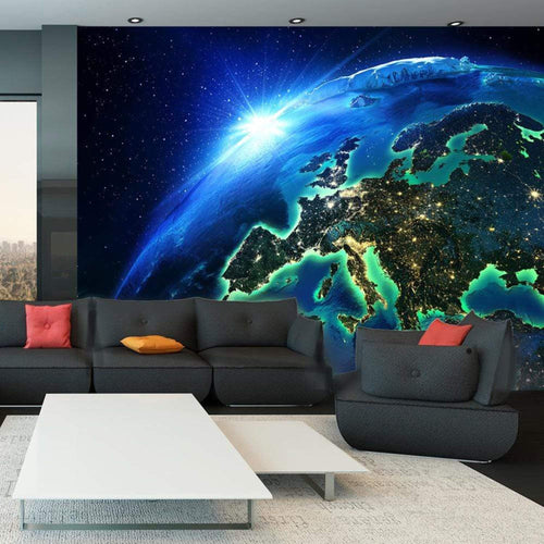 Artgeist The Blue Planet Fotomural Tejido No Tejido Ambiente | Yourdecoration.es