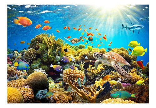 Artgeist Underwater Land Fotomural Tejido No Tejido | Yourdecoration.es