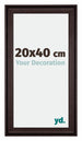 Birmingham Madera Marco de Fotos 20x40cm Marron Parte delantera Tamano | Yourdecoration.es