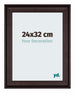 Birmingham Madera Marco de Fotos 24x32cm Marron Delantera Tamano | Yourdecoration.es