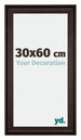 Birmingham Madera Marco de Fotos 30x60cm Marron Parte delantera Tamano | Yourdecoration.es