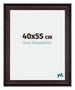 Birmingham Madera Marco de Fotos 40x55cm Marron Parte delantera Tamano | Yourdecoration.es