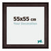 Birmingham Madera Marco de Fotos 55x55cm Marron Parte delantera Tamano | Yourdecoration.es