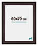 Birmingham Madera Marco de Fotos 60x70cm Marron Parte delantera Tamano | Yourdecoration.es