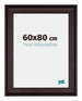 Birmingham Madera Marco de Fotos 60x80cm Marron Parte delantera Tamano | Yourdecoration.es