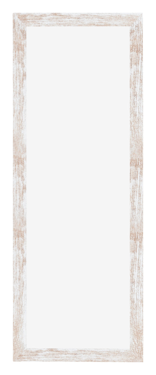 Catania MDF Marco de Fotos 25x75cm White Wash Delantera | Yourdecoration.es