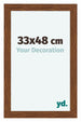 Como MDF Marco de Fotos 33x48cm Robel Rustico Delantera Tamano | Yourdecoration.es