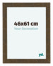 Como MDF Marco de Fotos 46x61cm Dorado Antiguo Delantera Tamano | Yourdecoration.es