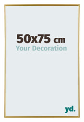 Evry Plastico Marco de Fotos 50x75cm Dorado Delantera Tamano | Yourdecoration.es