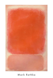 Impresion del Arte Mark Rothko Red and Pink on Pink 1953 55 5x81 5cm MKR 953 PGM | Yourdecoration.es