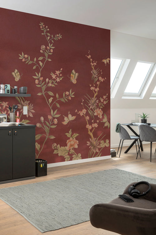 Komar Chinoiserie No Tejido Fotobehang 250x250cm 5 tiras Ambiente | Yourdecoration.es