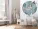 Komar Fotomural Tejido No Tejido Dd1 004 Jasmin Elegant Mint Interieur | Yourdecoration.es