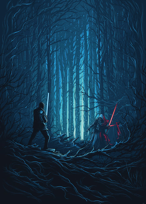 Komar Fotomural Tejido No Tejido Iadx4 003 Star Wars Wood Fight | Yourdecoration.es