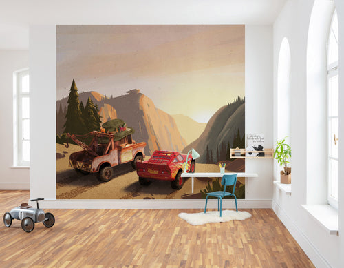 Komar Fotomural Tejido No Tejido Iadx6 032 Cars Sundown Interieur | Yourdecoration.es