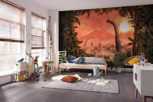 Komar Fotomural Tejido No Tejido Iax10 0021 Brachiosaurus Panorama Interieur | Yourdecoration.es