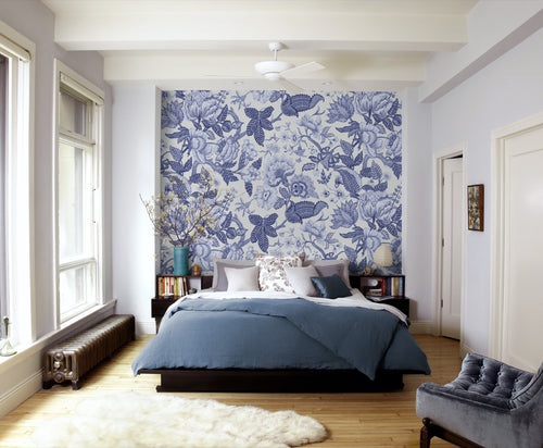 Komar Fotomural Tejido No Tejido Inx4 034 Bleuet Interieur | Yourdecoration.es