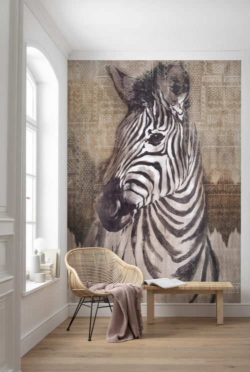 Komar Fotomural Tejido No Tejido x4 1010 Zebra Interieur | Yourdecoration.es