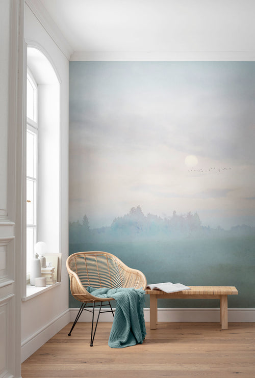 Komar Hazy Hush No Tejido Fotobehang 200x250cm 2 tiras Ambiente | Yourdecoration.es