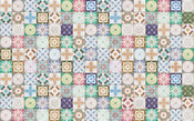 Komar Marrakech Mosaik No Tejido Fotobehang 400x250cm 4 tiras | Yourdecoration.es