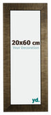 Leeds Madera Marco de Fotos 20x60cm Champan Cepillado Parte delantera Tamano | Yourdecoration.es