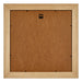 Liverpool Madera Marco de Fotos 45x45cm Plateado Parte trasera | Yourdecoration.es