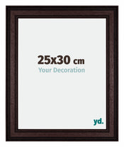 Londen Madera Marco de Fotos 25x30cm Marron Wengue Parte delantera Tamano | Yourdecoration.es