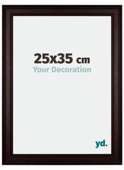 Londen Madera Marco de Fotos 25x35cm Marron Wengue Parte delantera Tamano | Yourdecoration.es