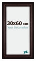 Londen Madera Marco de Fotos 30x60cm Marron Wengue Parte delantera Tamano | Yourdecoration.es