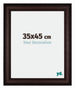 Londen Madera Marco de Fotos 35x45cm Marron Wengue Parte delantera Tamano | Yourdecoration.es