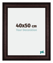 Londen Madera Marco de Fotos 40x50cm Marron Wengue Parte delantera Tamano | Yourdecoration.es