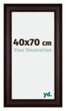 Londen Madera Marco de Fotos 40x70cm Marron Wengue Parte delantera Tamano | Yourdecoration.es